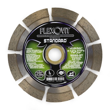 Flexovit SMALL DIAMETER DIAMOND BLADE STANDARD 44104